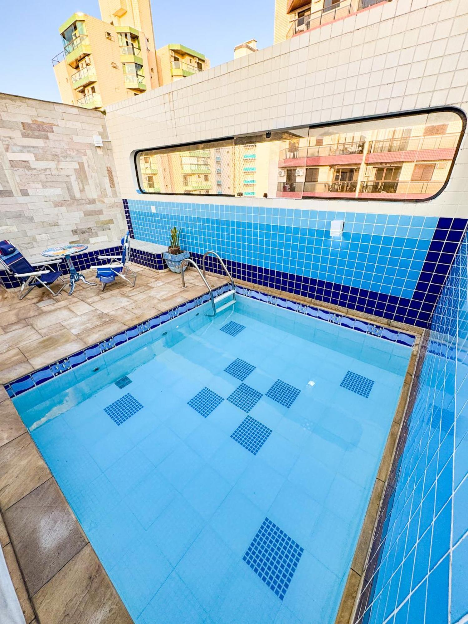 Cobertura 51 De 3 Quartos Com Piscina E Churrasqueira Privativa Guaruja Ngoại thất bức ảnh